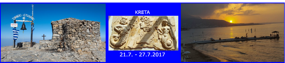 KRETA         21.7. - 27.7.2017