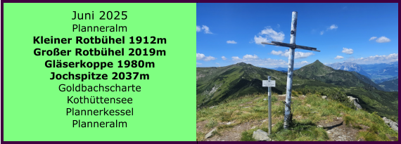 BERICHT  FOLGT BERICHT  FOLGT Ranach 80   Ranach 80   Jnner 2024 Steinbach am Attersee Kienklause Bramhosen 960m Praterstern Keinklause    BERICHT  FOLGT BERICHT  FOLGT Ranach 80   Ranach 80   Juni 2025 Planneralm Kleiner Rotbhel 1912m Groer Rotbhel 2019m Glserkoppe 1980m Jochspitze 2037m Goldbachscharte Kothttensee Plannerkessel Planneralm