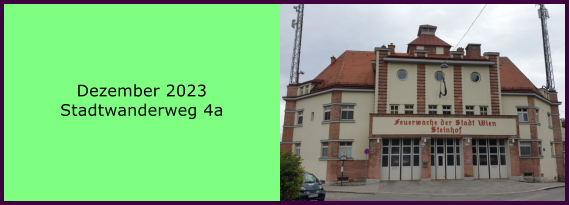 BERICHT  FOLGT BERICHT  FOLGT Ranach 80   Ranach 80   Dezember 2023 Stadtwanderweg 4a