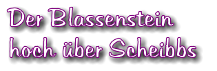 Der Blassenstein hoch ber Scheibbs