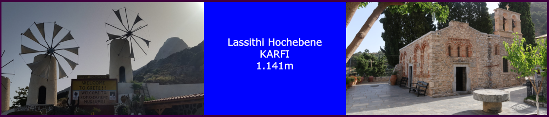 Lassithi Hochebene KARFI 1.141m