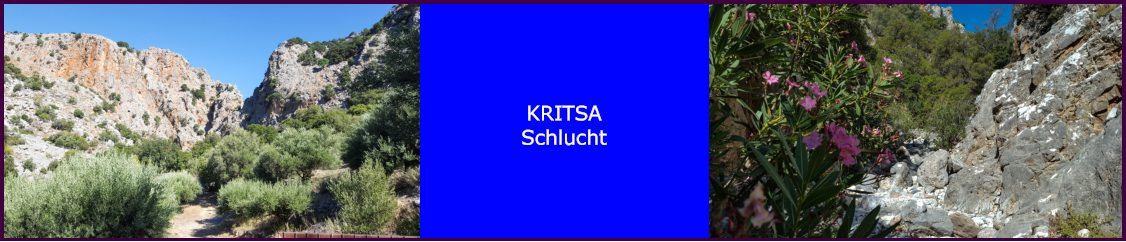 KRITSA Schlucht