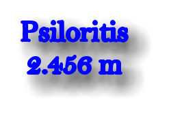 Psiloritis 2.456 m