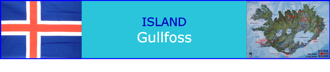 ISLAND Gullfoss