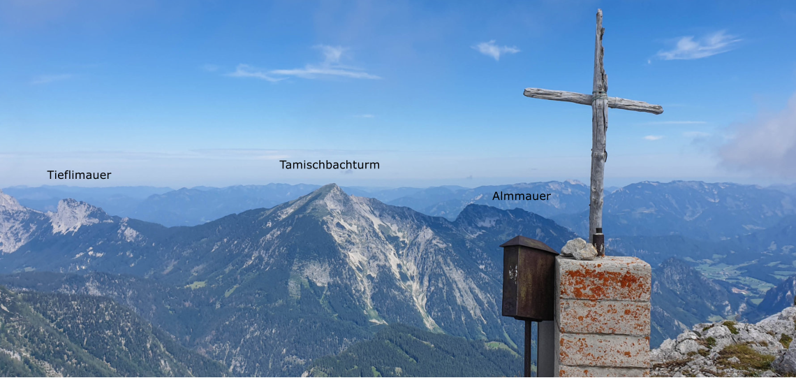 Tamischbachturm Almmauer Tieflimauer