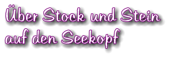 ber Stock und Stein auf den Seekopf