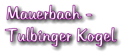 Mauerbach -  Tulbinger Kogel