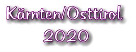 Kärnten/Osttirol         2020