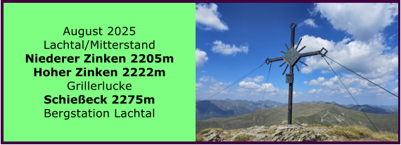 BERICHT  FOLGT BERICHT  FOLGT Ranach 80   Ranach 80   J�nner 2024 Steinbach am Attersee Kienklause Bramhosen 960m Praterstern Keinklause    BERICHT  FOLGT BERICHT  FOLGT Ranach 80   Ranach 80   August 2025 Lachtal/Mitterstand Niederer Zinken 2205m Hoher Zinken 2222m Grillerlucke Schie�eck 2275m Bergstation Lachtal