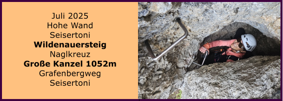 BERICHT  FOLGT BERICHT  FOLGT Ranach 80   Ranach 80   Jnner 2024 Steinbach am Attersee Kienklause Bramhosen 960m Praterstern Keinklause    BERICHT  FOLGT BERICHT  FOLGT Ranach 80   Ranach 80   Juli 2025 Hohe Wand Seisertoni Wildenauersteig Naglkreuz Groe Kanzel 1052m Grafenbergweg Seisertoni