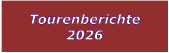 Tourenberichte 2026