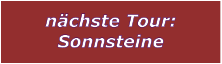 n�chste Tour: Sonnsteine
